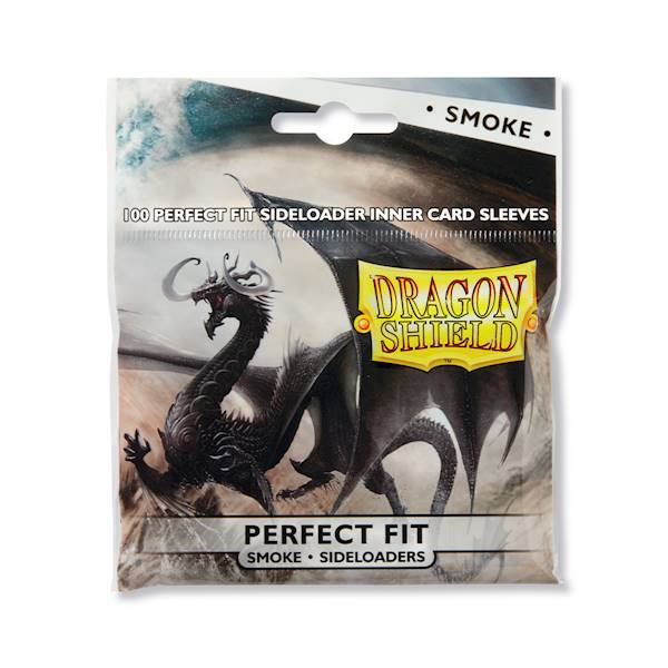 Dragon Shield Standard Perfect Fit Sideloading Sleeves - Smoke 100 szt.
