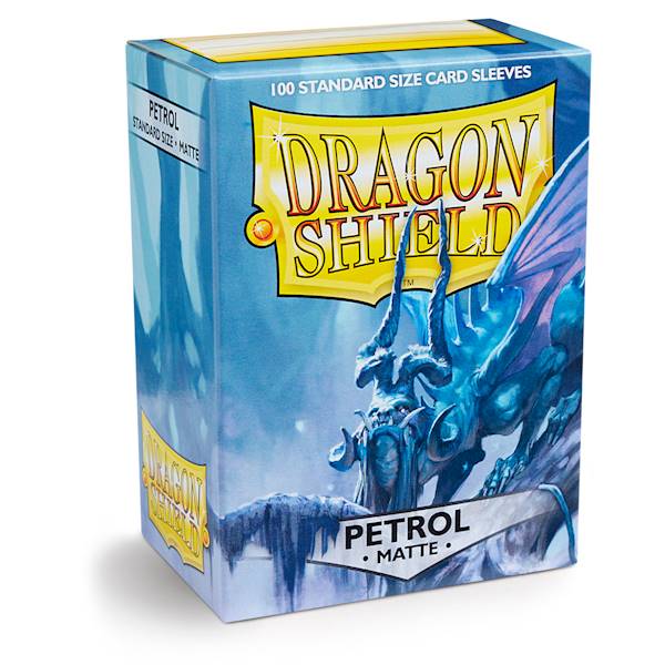 Dragon Shield Matte Sleeves - Petrol 100