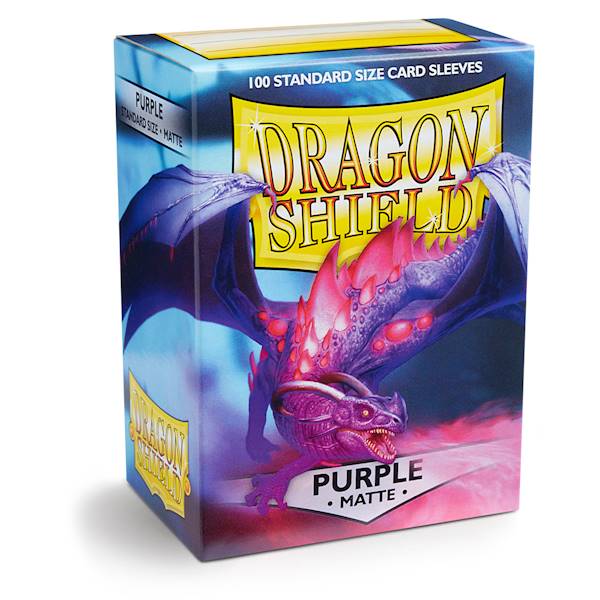 Dragon Shield Matte Sleeves - Purple 100