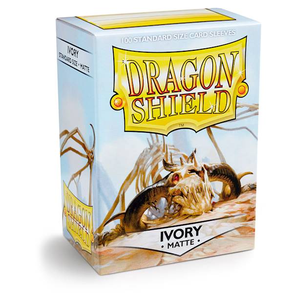 Dragon Shield Matte Sleeves - Ivory 100