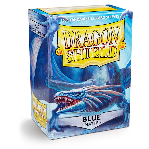 Dragon Shield Matte Sleeves - Blue 100