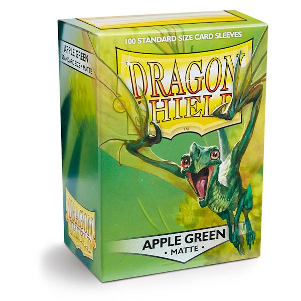 Dragon Shield Matte Sleeves - Apple Green 100