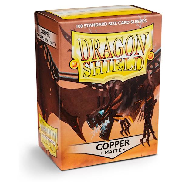 Dragon Shield Matte Sleeves - Copper 100