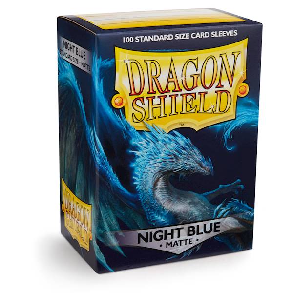 Dragon Shield Matte Sleeves - Night Blue 100