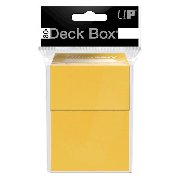 Ultra PRO - Deck box - Yellow