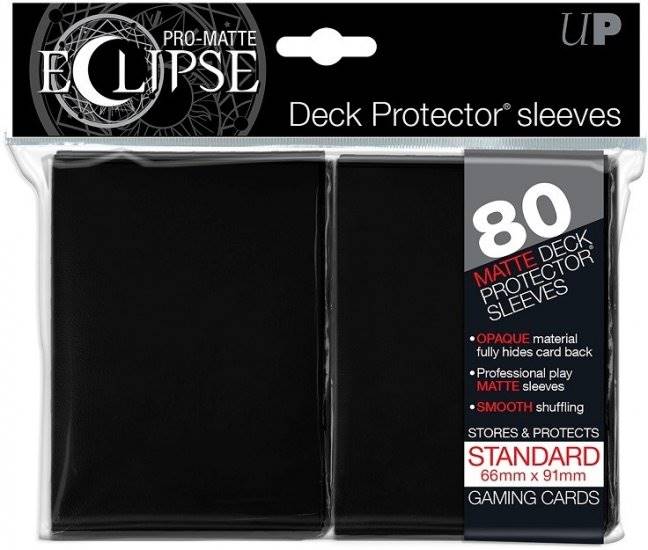 Ultra PRO - PRO-Matte Eclipse - BLACK 80