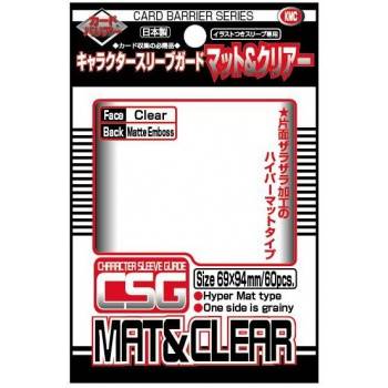 KMC Standard Sleeves - Character Guard Mat & Clear