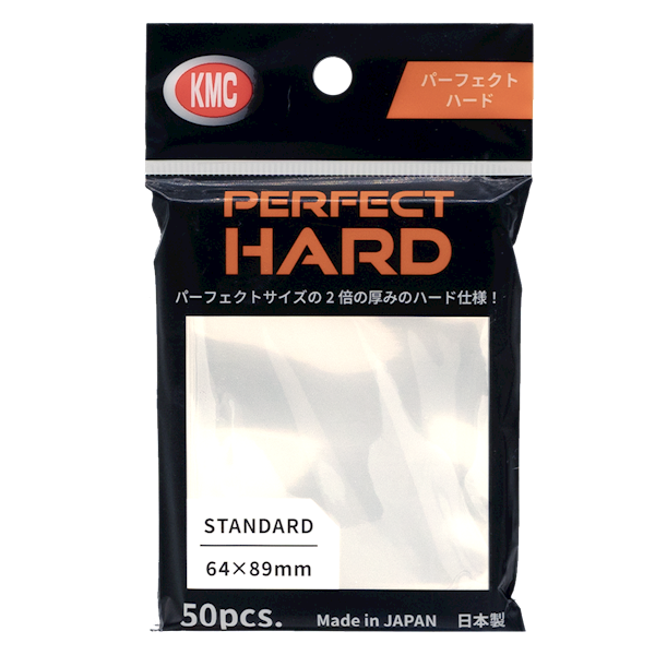 KMC Standard Sleeves - Perfect Hard 50