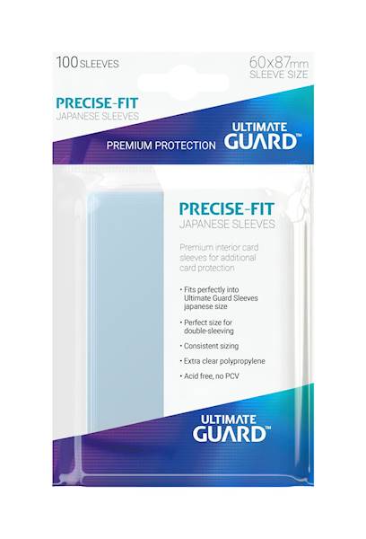 UG Precise-Fit Sleeves Japanese Size Transparent