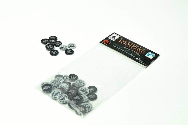 VTES: Counters - Black & White