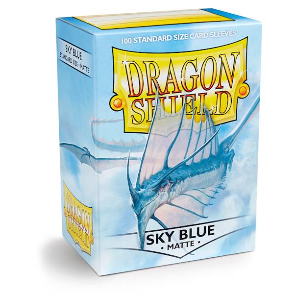 Dragon Shield Matte Sleeves - Sky Blue 100