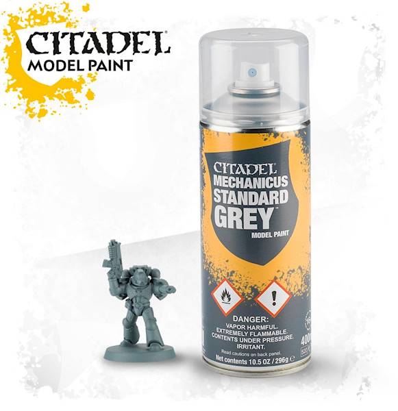 Citadel Paints - Spray: Mechanicus Standard Grey