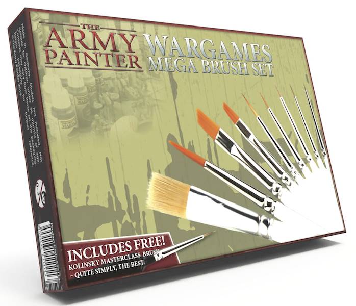 Army Painter - Wargames Mega Brush Set
