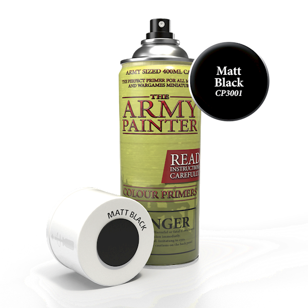 Army Painter Spray - Matt Black