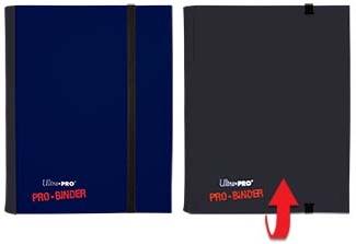 Ultra PRO - 4-Pocket Blue & Black Flip PRO-Binder