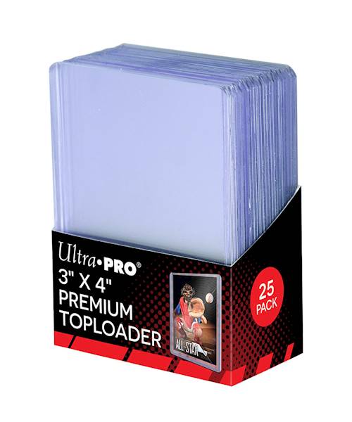 Ultra Pro Toploader Premium 3×4" (25)