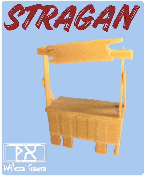 Wilcza Gawra - Stragan drewniany