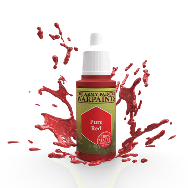 Army Painter Acrylics - Pure Red