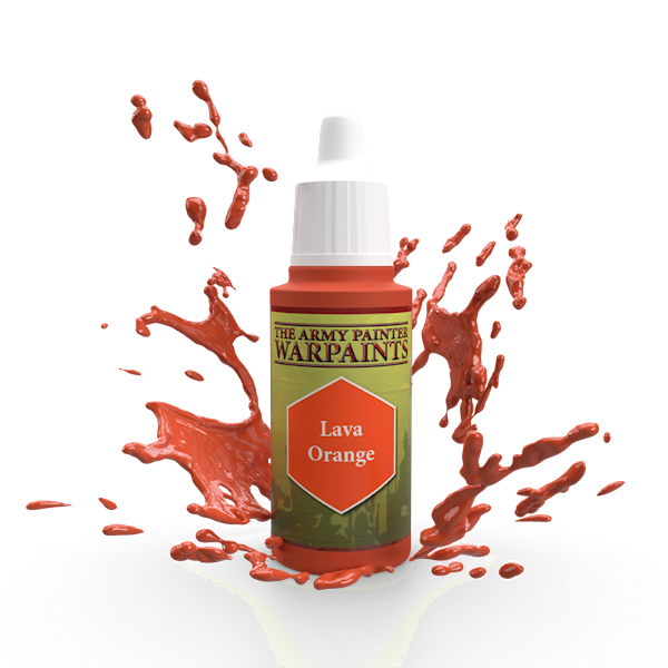 Army Painter Acrylics - Lava Orange