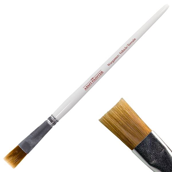 Army Painter Brush - Wargamer: Vehicle/Terrain