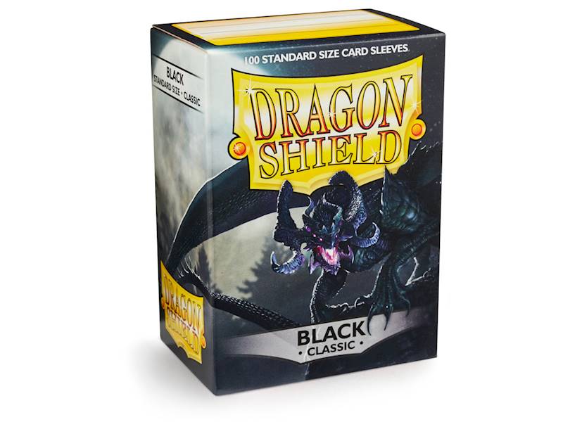 Dragon Shield Classic Sleeves - Black 100