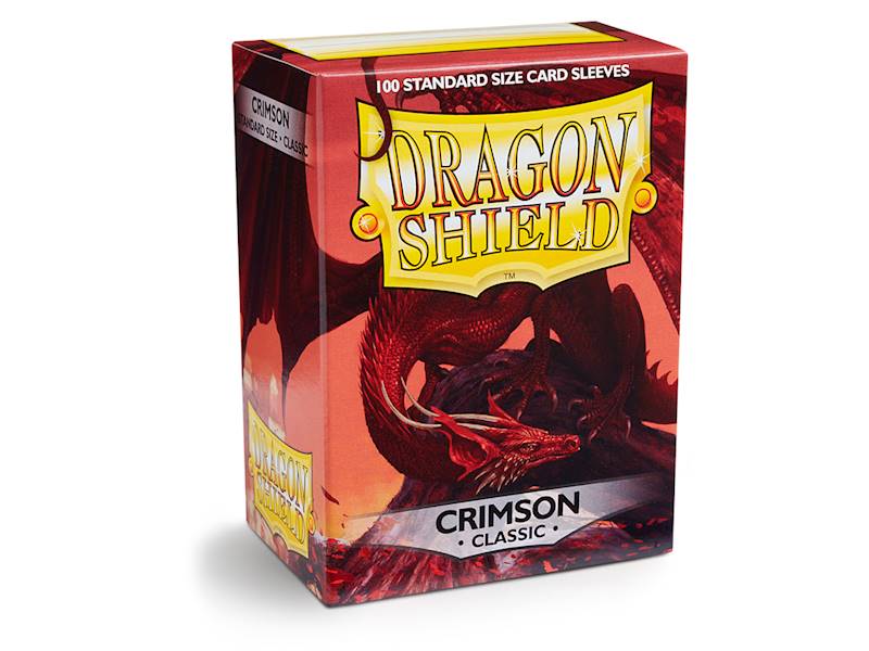 Dragon Shield Classic Sleeves - Crimson 100