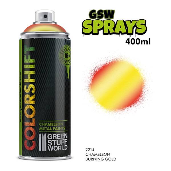 GSW - Spray Chameleon Burning Gold 400ml