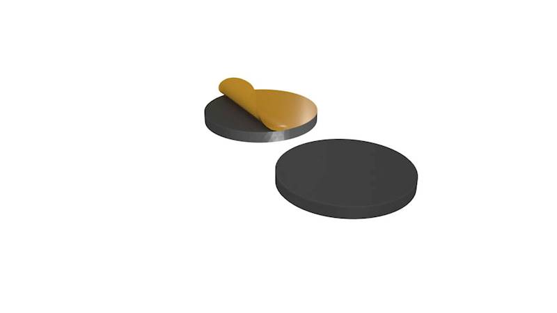 S&S Naklejki magnetyczne wklęsłe 40mm