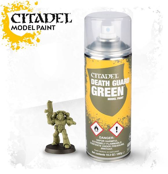 Citadel Paints - Spray: Death Guard Green