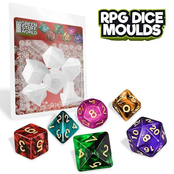 GSW - RPG Dice Moulds