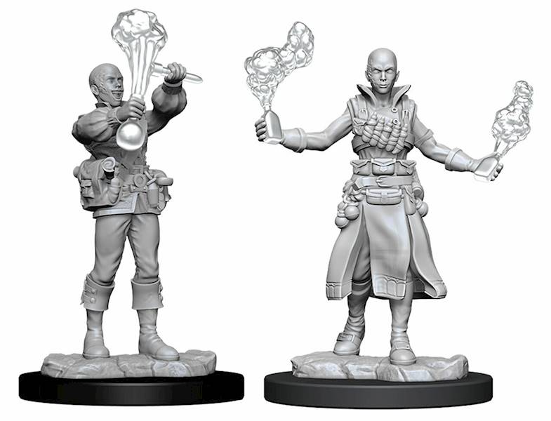Pathfinder Deep Cuts - Human Female Alchemist W15
