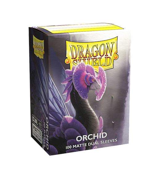 Dragon Shield Dual Matte Sleeves - Orchid 100