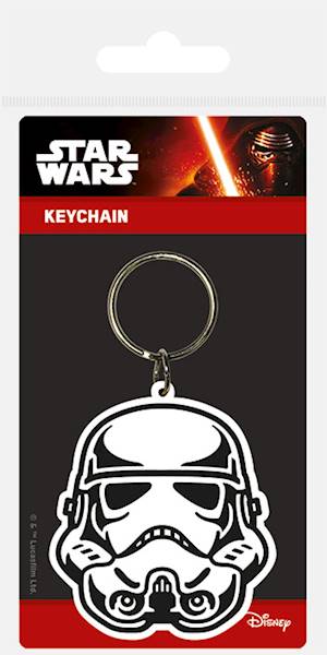 Star Wars Rubber Keychain - Stormtrooper
