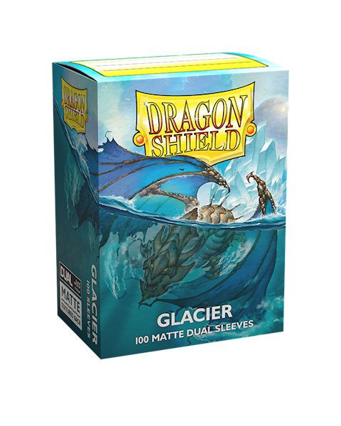 Dragon Shield Dual Matte Sleeves - Glacier 100