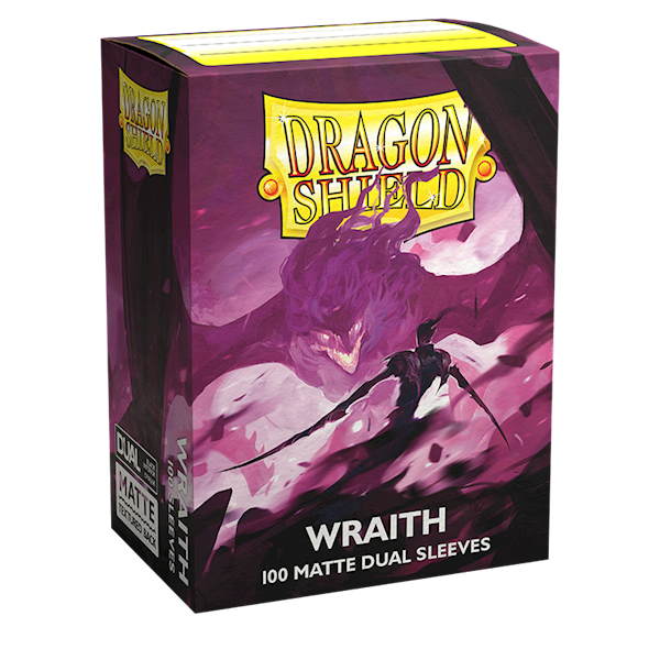 Dragon Shield Dual Matte Sleeves - Wraith 100