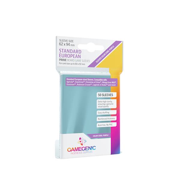 Gamegenic: Prime Standard European Sleeves