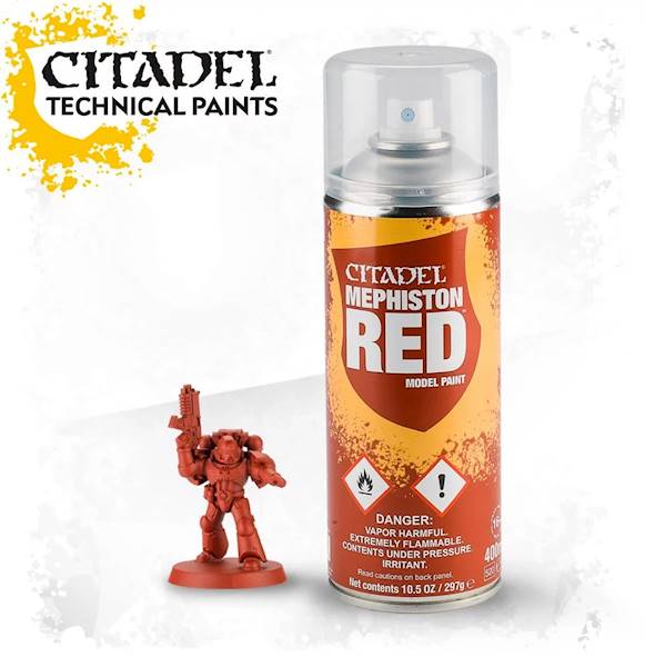 Citadel Paints - Spray: Mephiston Red