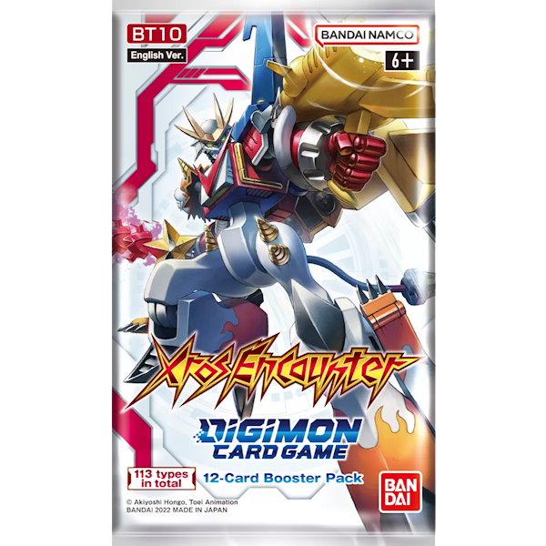 Digimon Card Game - BT10 Xros Encounter Booster