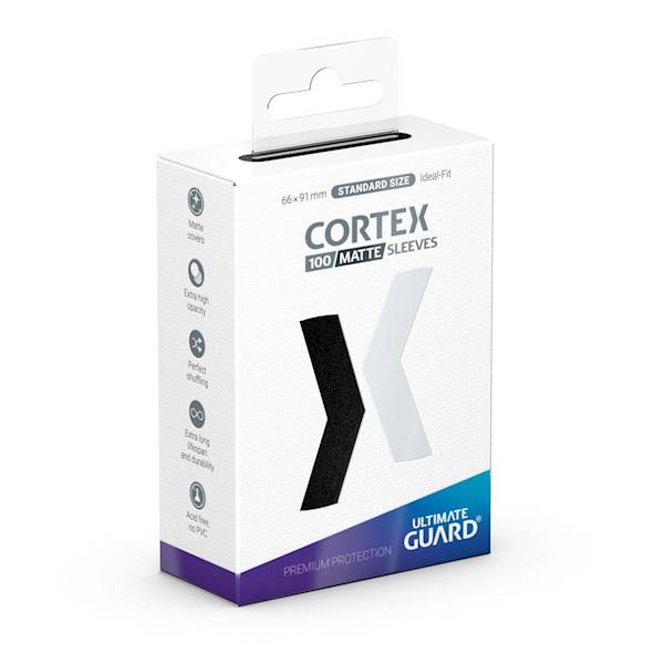 Ultimate Guard - Cortex Matte Sleeves - Black