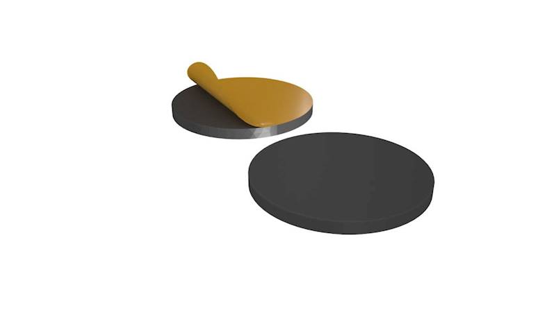 S&S Naklejki magnetyczne wklęsłe 60mm
