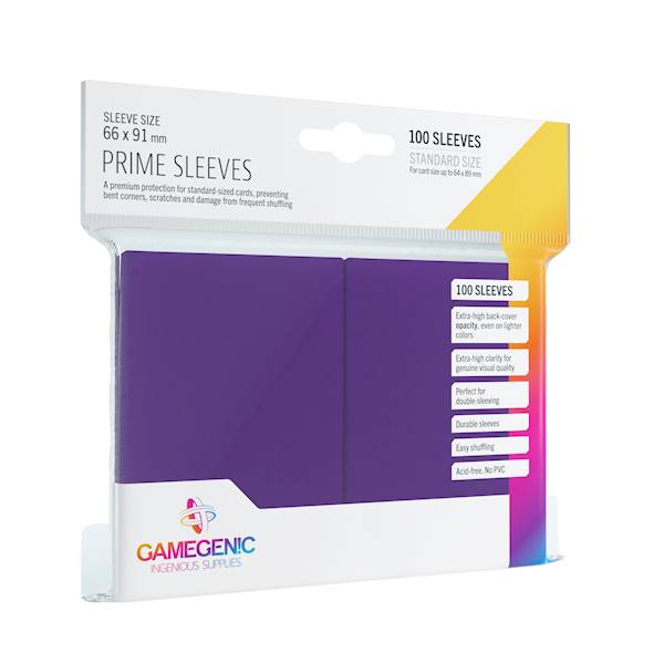 Gamegenic: Prime Sleeves - Purple