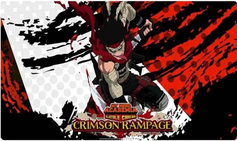 MHA CCG Hero Killer: Stain Playmat