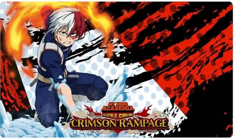 MHA CCG Shoto Todoroki Playmat