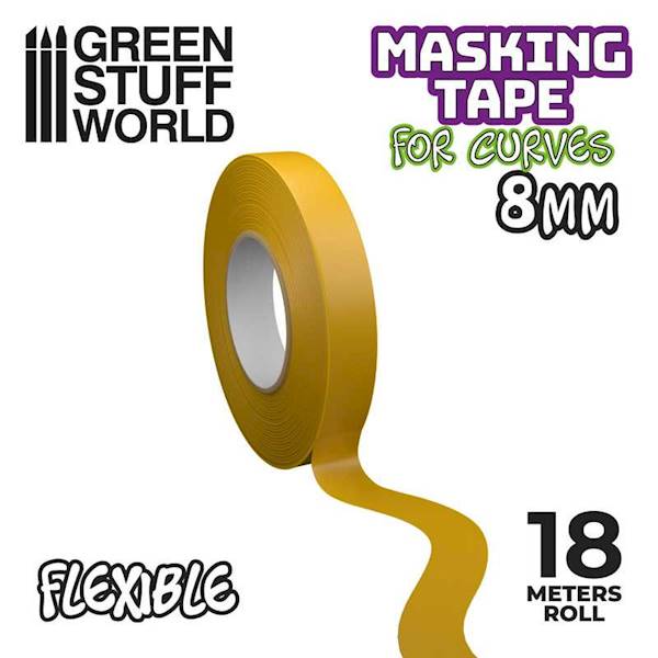 GSW - Flexible Masking Tape - 8mm
