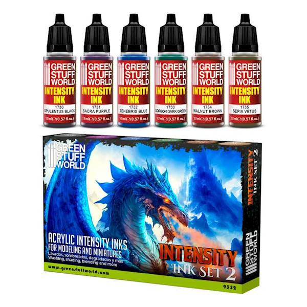 GSW - Set x6 Intensity Inks - Set 2