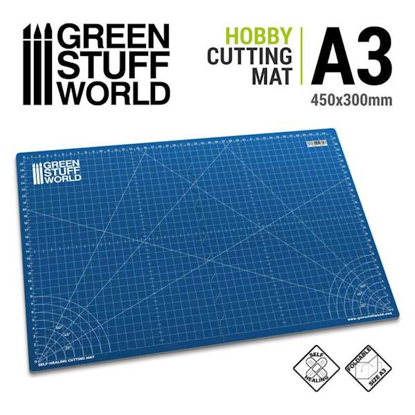 GSW - BLUE Cutting Mat A3