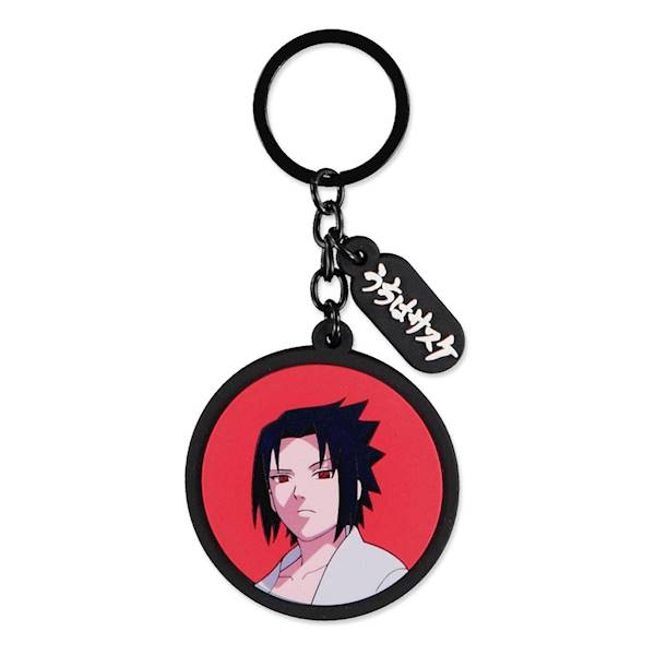 Naruto Shippuden Rubber Keychain Sasuke