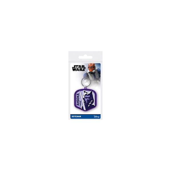 Star Wars Rubber Keychain Ahsoka 6 cm