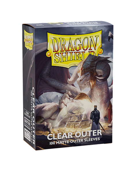 Dragon Shield Outer Sleeves - Matte Clear