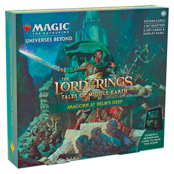 MTG The Lord of the Rings: Tales of Middle-earth™ Scene Box - Aragorn at Helm’s Deep